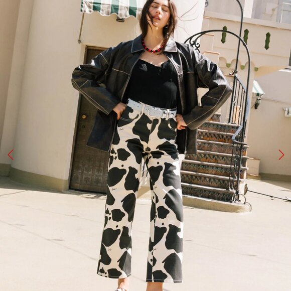 Lisa Says Gah Pants - Lisa Says Gah Robyn cow pants